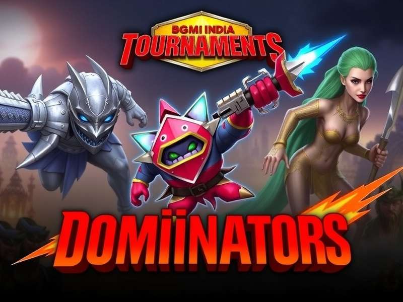 BGMI India Dominators Game Banner